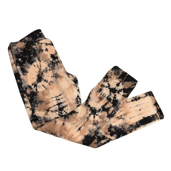 Michael Kors Tie-Dye Pants – Black & Brown, Size 6 - Picture 1 of 4